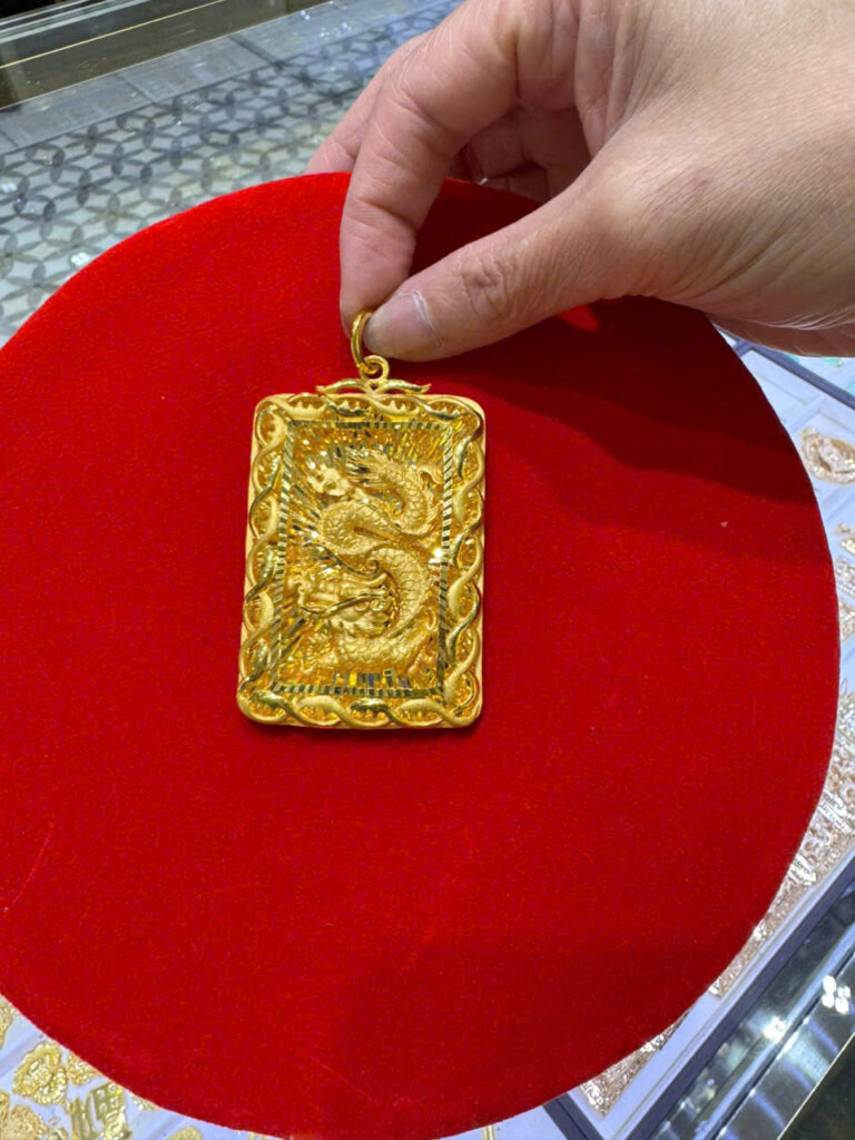 Mặt dây chuyền vàng 9999 MS01